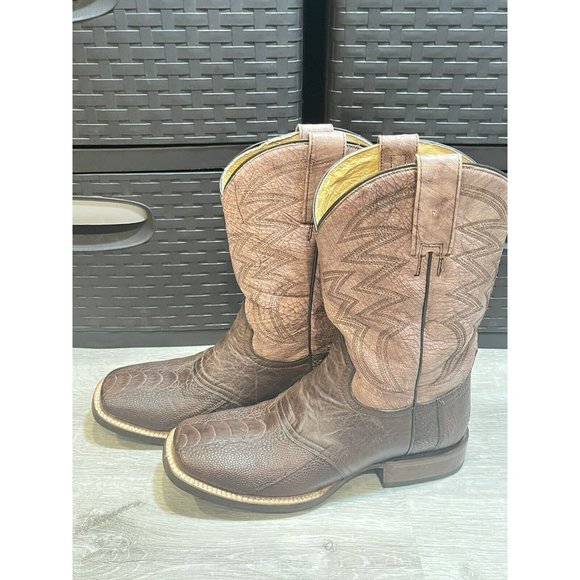 Roper Western Boots Deadwood Pull On Brown 09-020-6500-8119 BR MEN'S 8 D - Picture 7 of 10